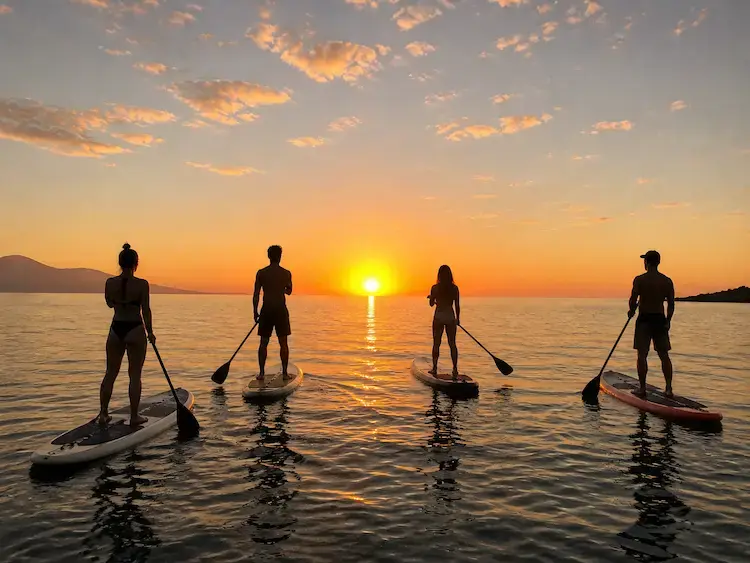 Amanecer en Paddle Surf